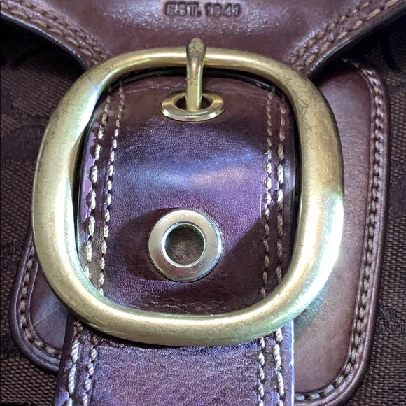 Vintage Coach braided “Bleeker” bag #H0794-11434 - Picture 11 of 16